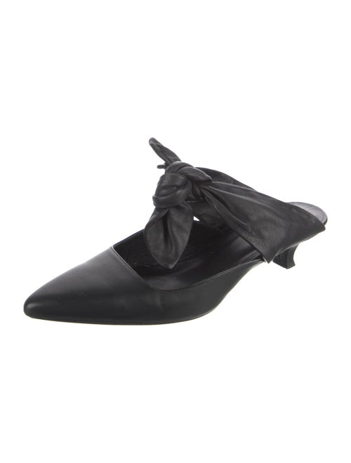 The Row Coco Leather Mules