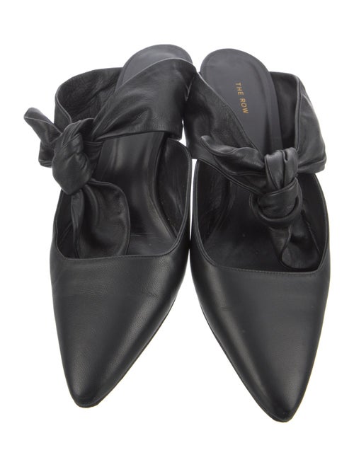The Row Coco Leather Mules