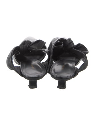 The Row Coco Leather Mules