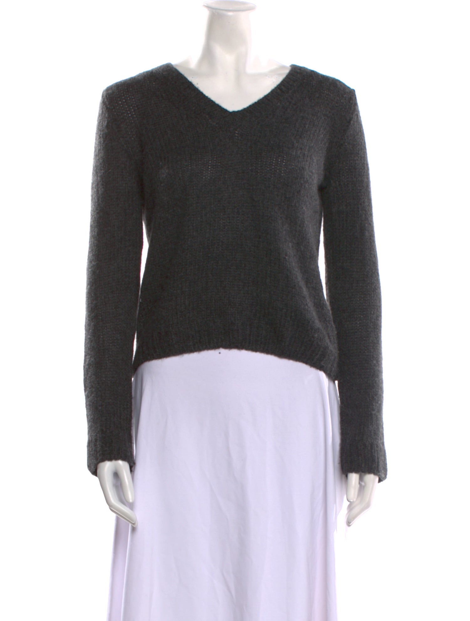 The Row Cashmere V-Neck Sweater