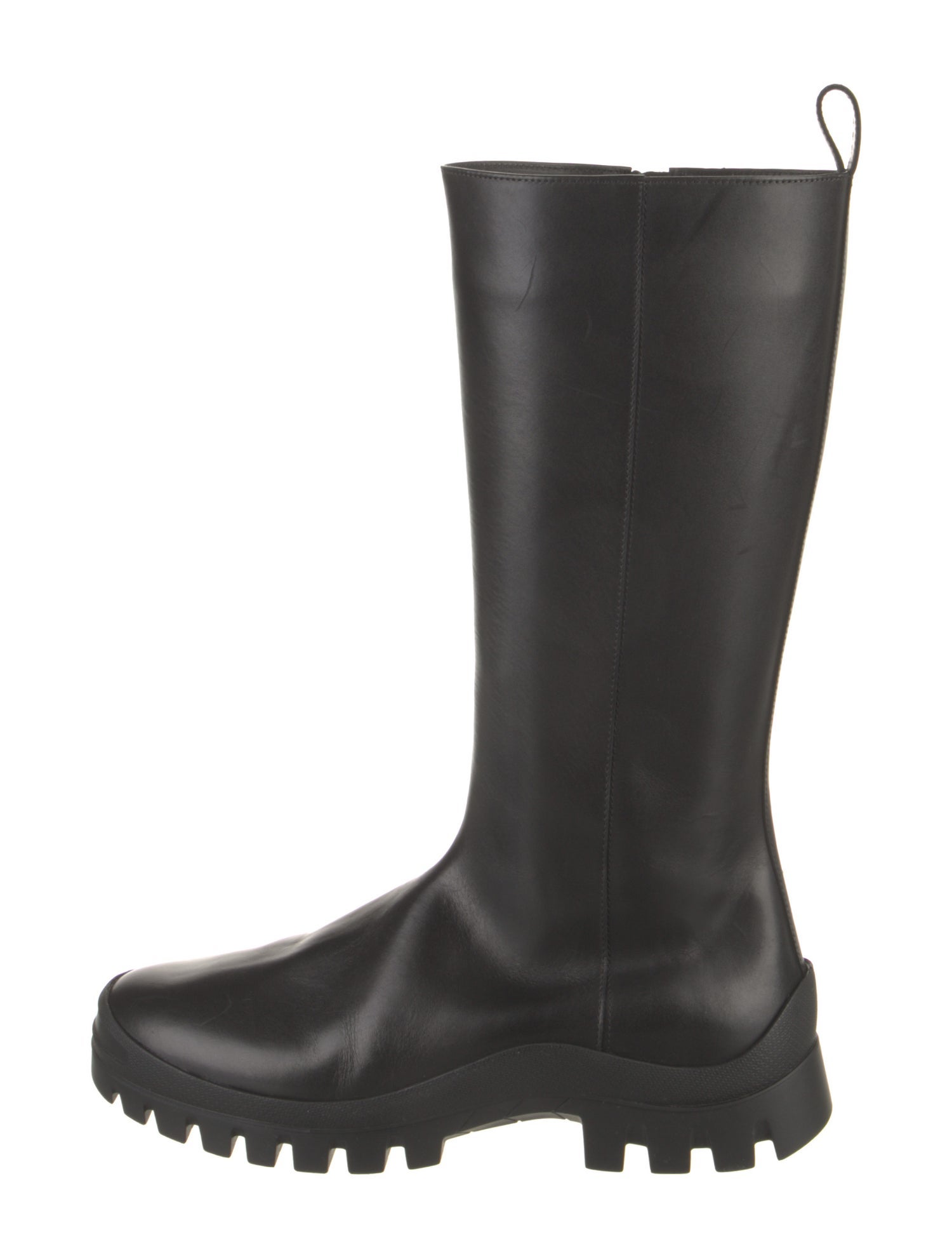 Ann Demeulemeester 2008 Triple Lace Combat Boots - Black