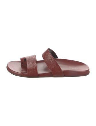The Row Hugh Calfskin Slides