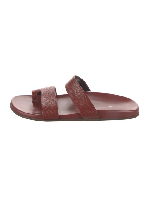The Row Hugh Calfskin Slides
