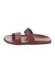 The Row Hugh Calfskin Slides