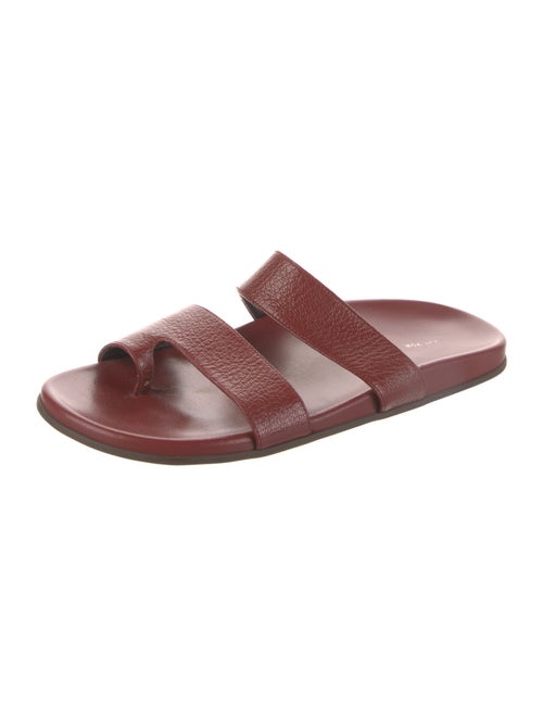The Row Hugh Calfskin Slides