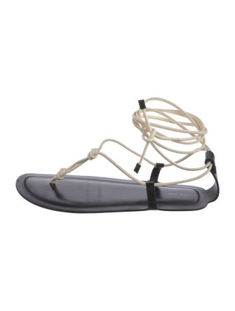 The Row Knots Leather Gladiator Sandals