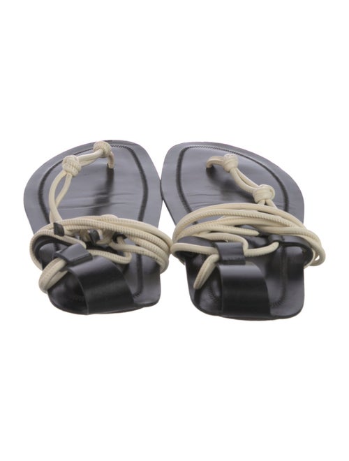 The Row Knots Leather Gladiator Sandals