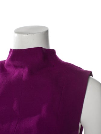 The Row Virgin Wool Mock Neck Top