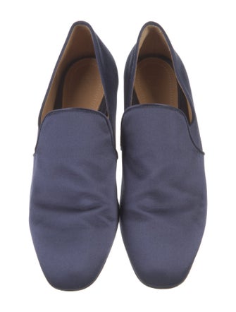 The Row Satin Loafers