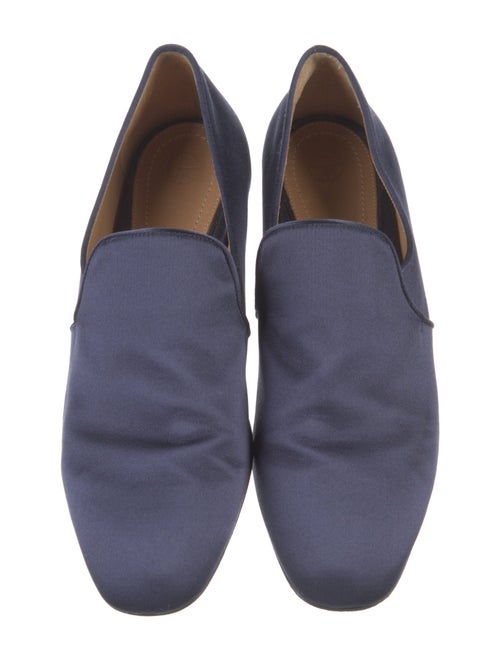 The Row Satin Loafers