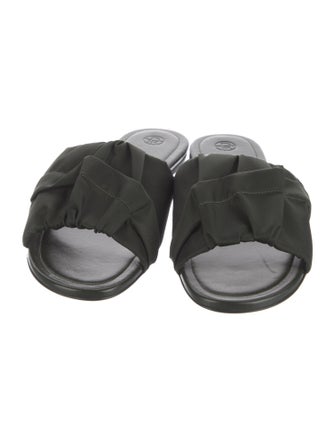 The Row Pleated Accents Slides