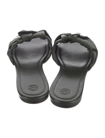 The Row Pleated Accents Slides