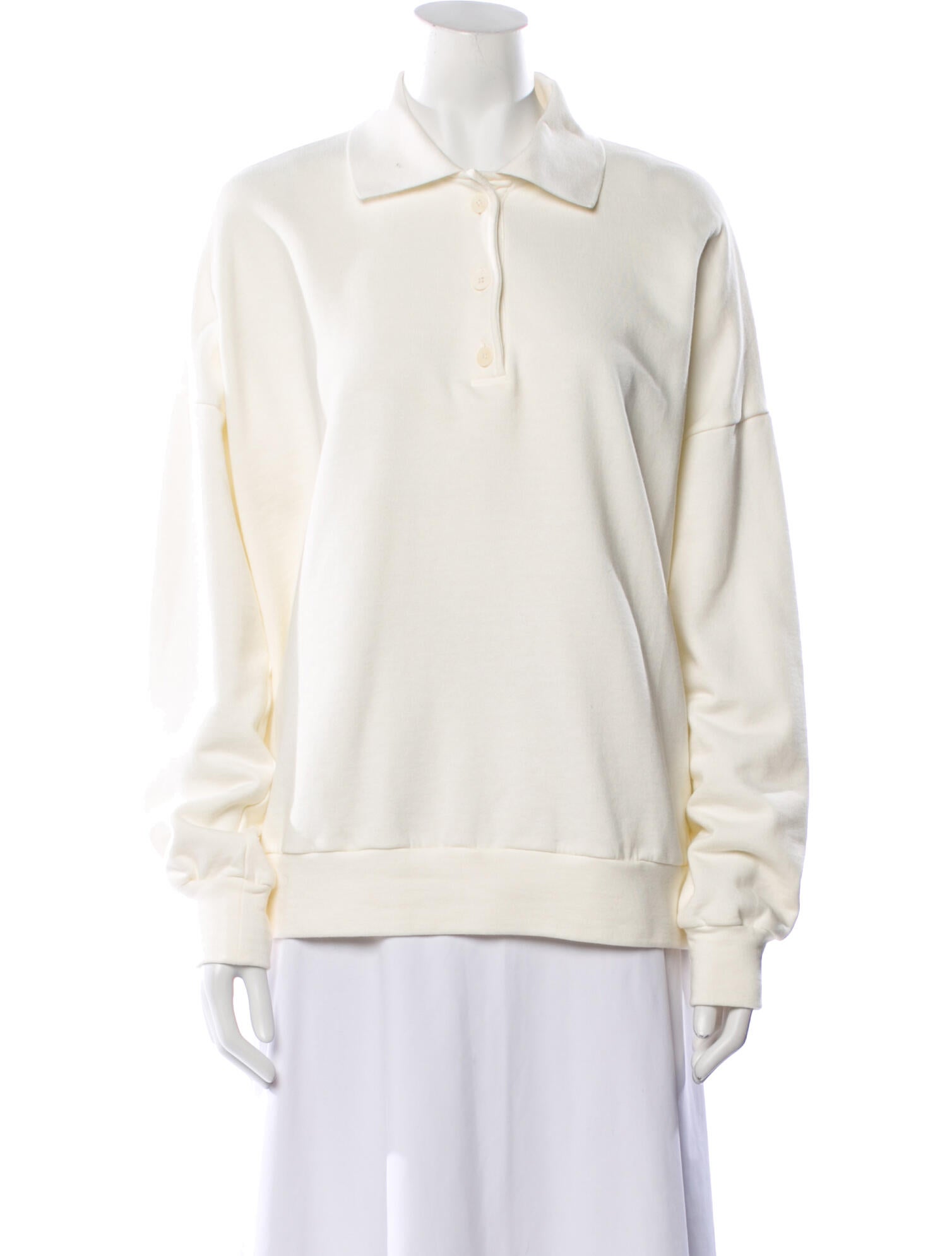 The Row Corzas V-Neck Sweatshirt