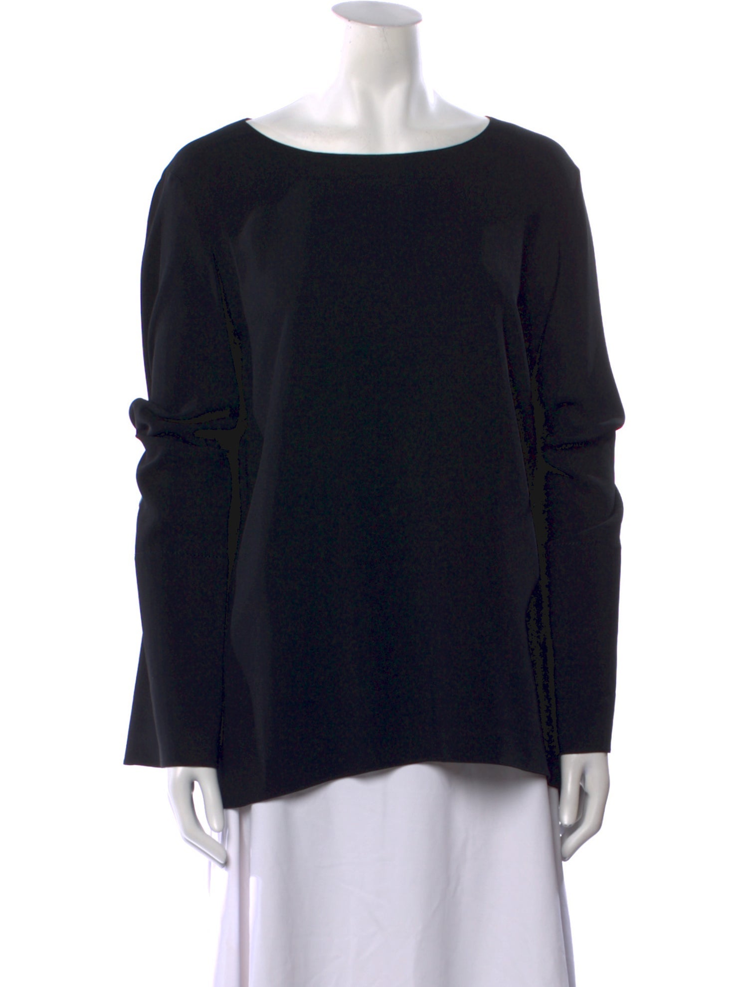 The Row Bateau Neckline Long Sleeve Sweatshirt