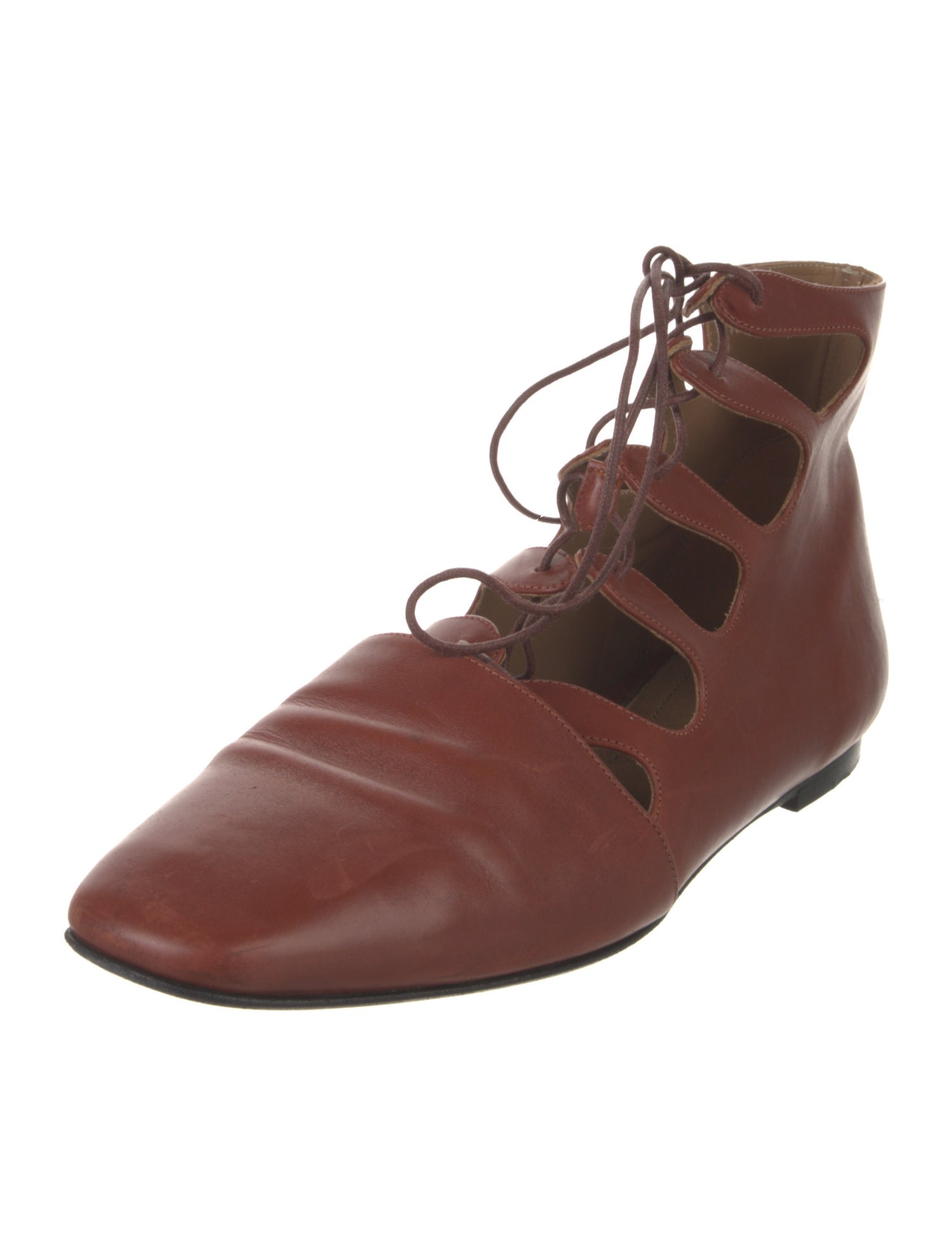 The Row Dimitri Leather Oxfords