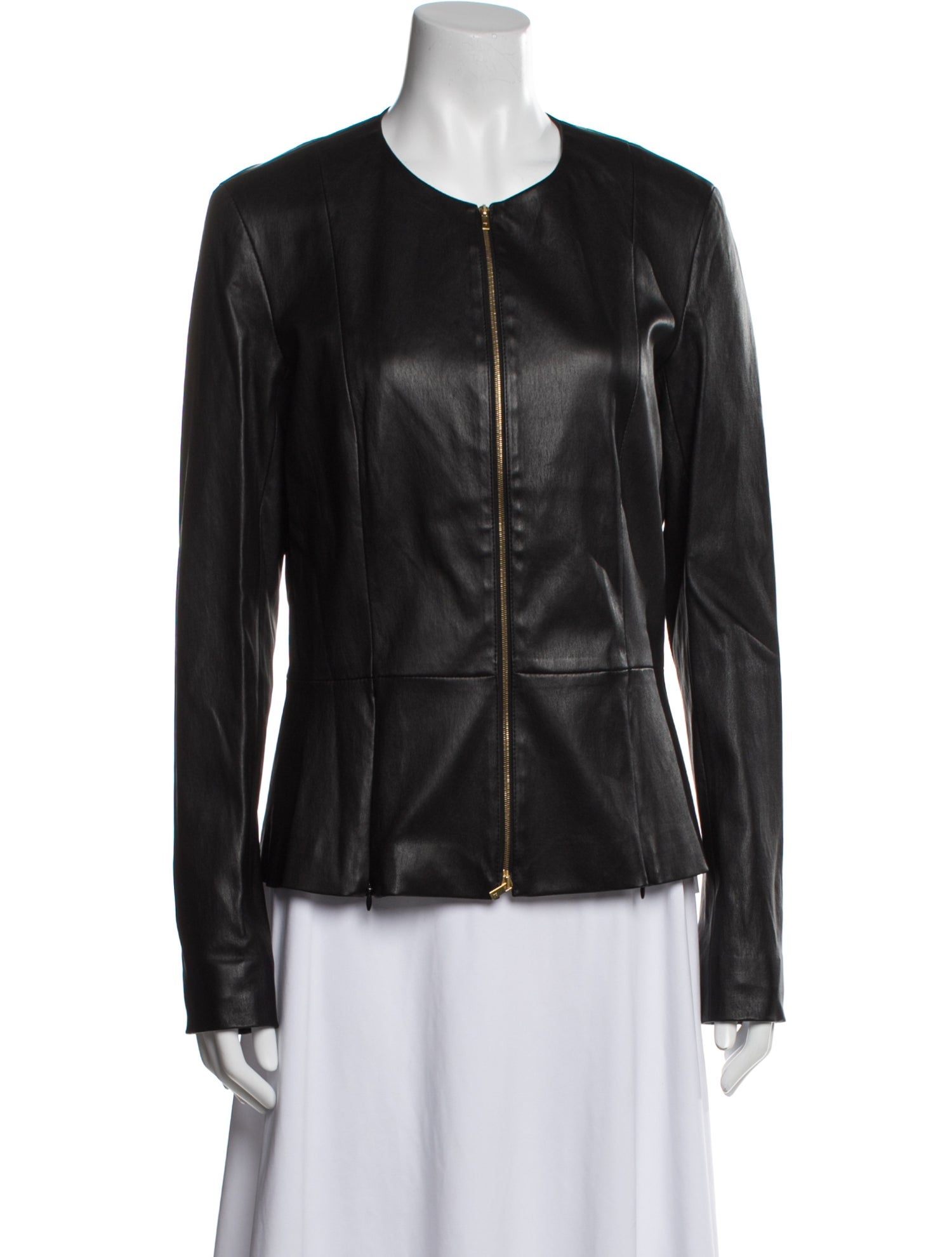 The Row Leather Biker Jacket