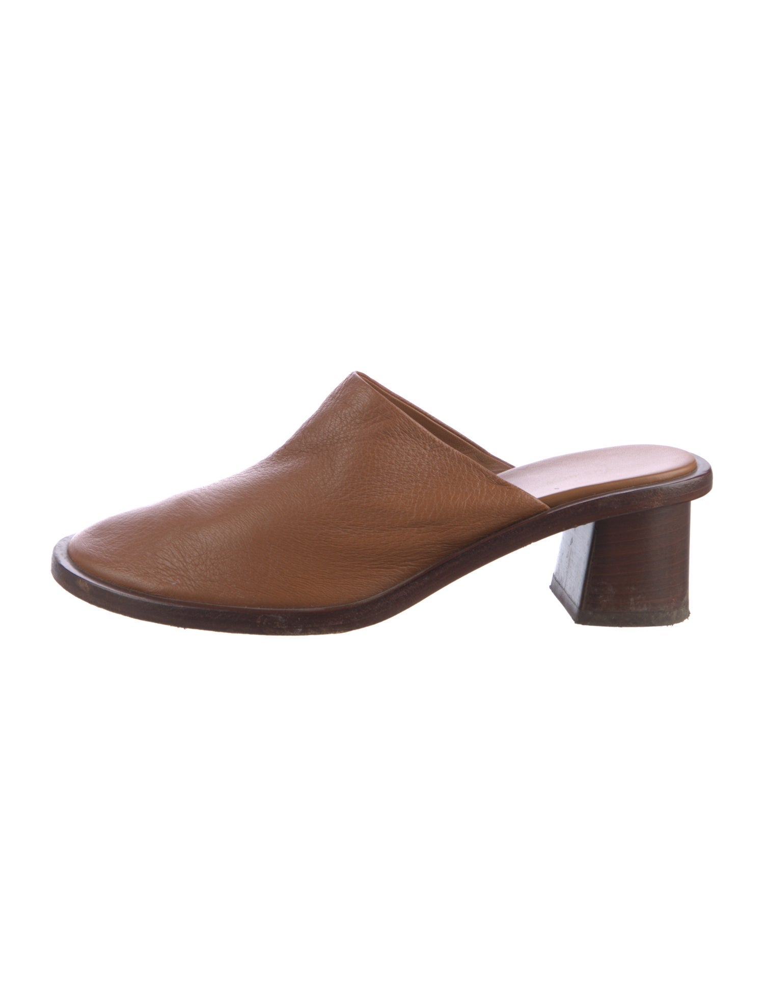 The Row Leather Mules