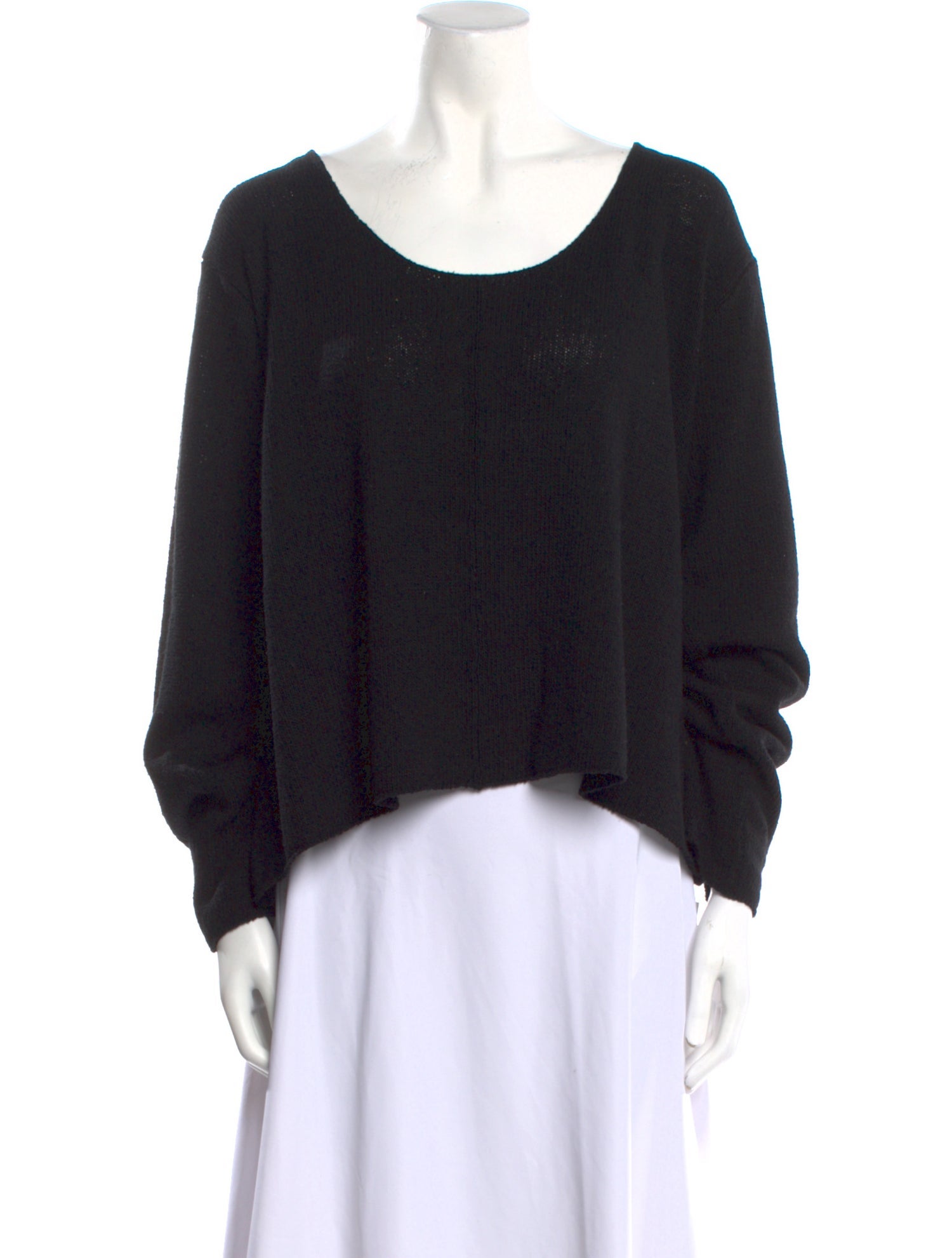 The Row Silk Scoop Neck Sweater