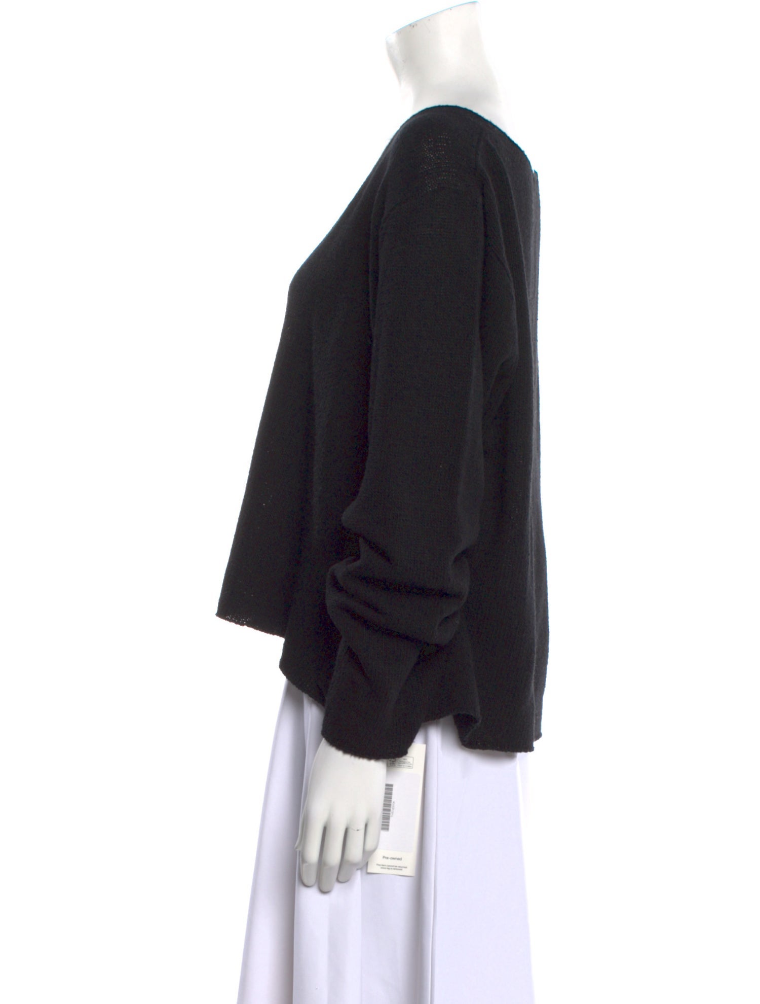 The Row Silk Scoop Neck Sweater