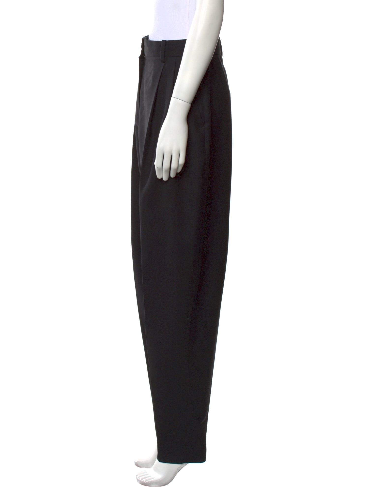 The Row Virgin Wool Straight Leg Pants
