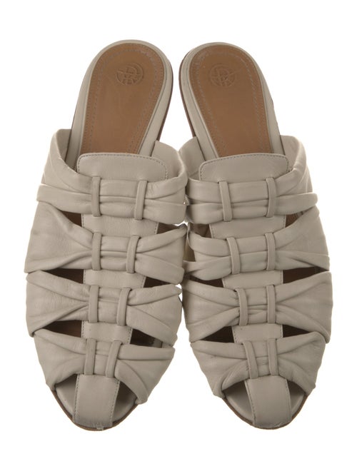 The Row Capri Leather Mules