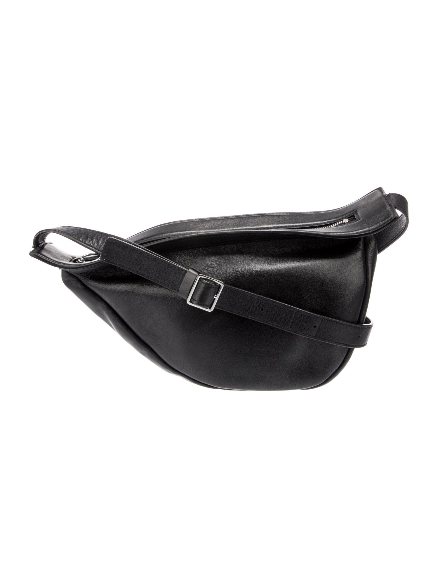 The Row Leather Small Slouchy Banana Bag Small