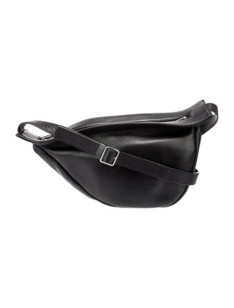 The Row Leather Small Slouchy Banana Bag Small