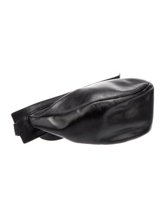 The Row Leather Small Slouchy Banana Bag Small