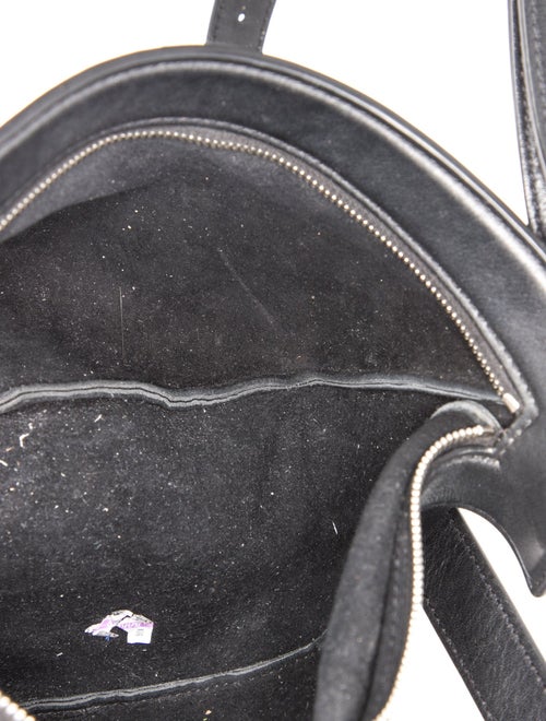 The Row Leather Small Slouchy Banana Bag Small