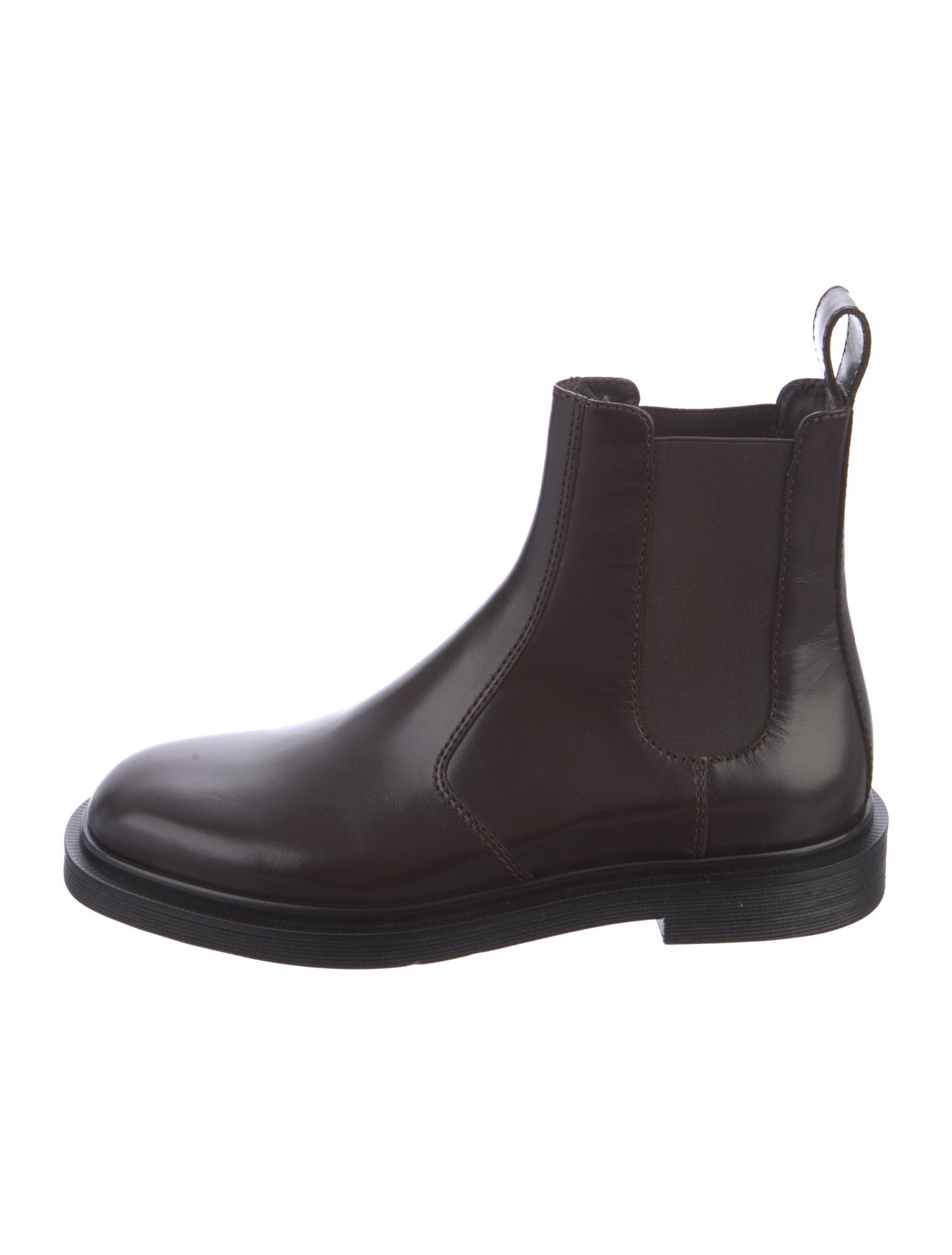 The Row Elastic Ranger Leather Chelsea Boots