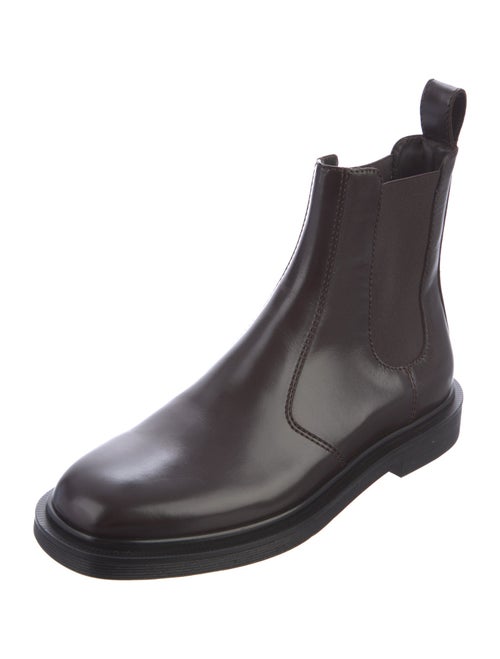 The Row Elastic Ranger Leather Chelsea Boots