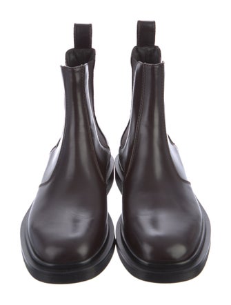 The Row Elastic Ranger Leather Chelsea Boots