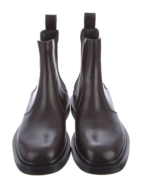 The Row Elastic Ranger Leather Chelsea Boots