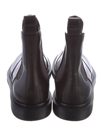 The Row Elastic Ranger Leather Chelsea Boots