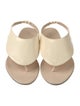 The Row Ravello Leather Flip Flops