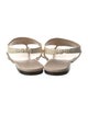 The Row Ravello Leather Flip Flops