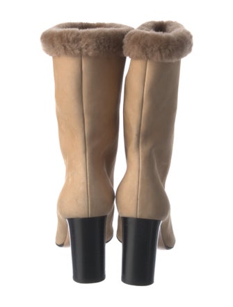 The Row Emil Leather Boots