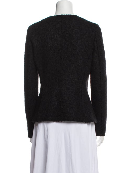 The Row Virgin Wool Tweed Pattern Evening Jacket