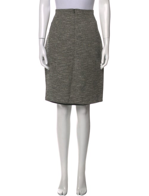The Row Tweed Pattern Knee-Length Skirt
