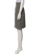 The Row Tweed Pattern Knee-Length Skirt