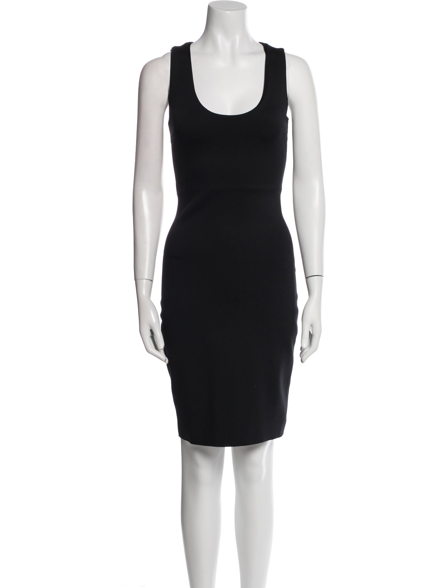 The Row Scoop Neck Mini Dress