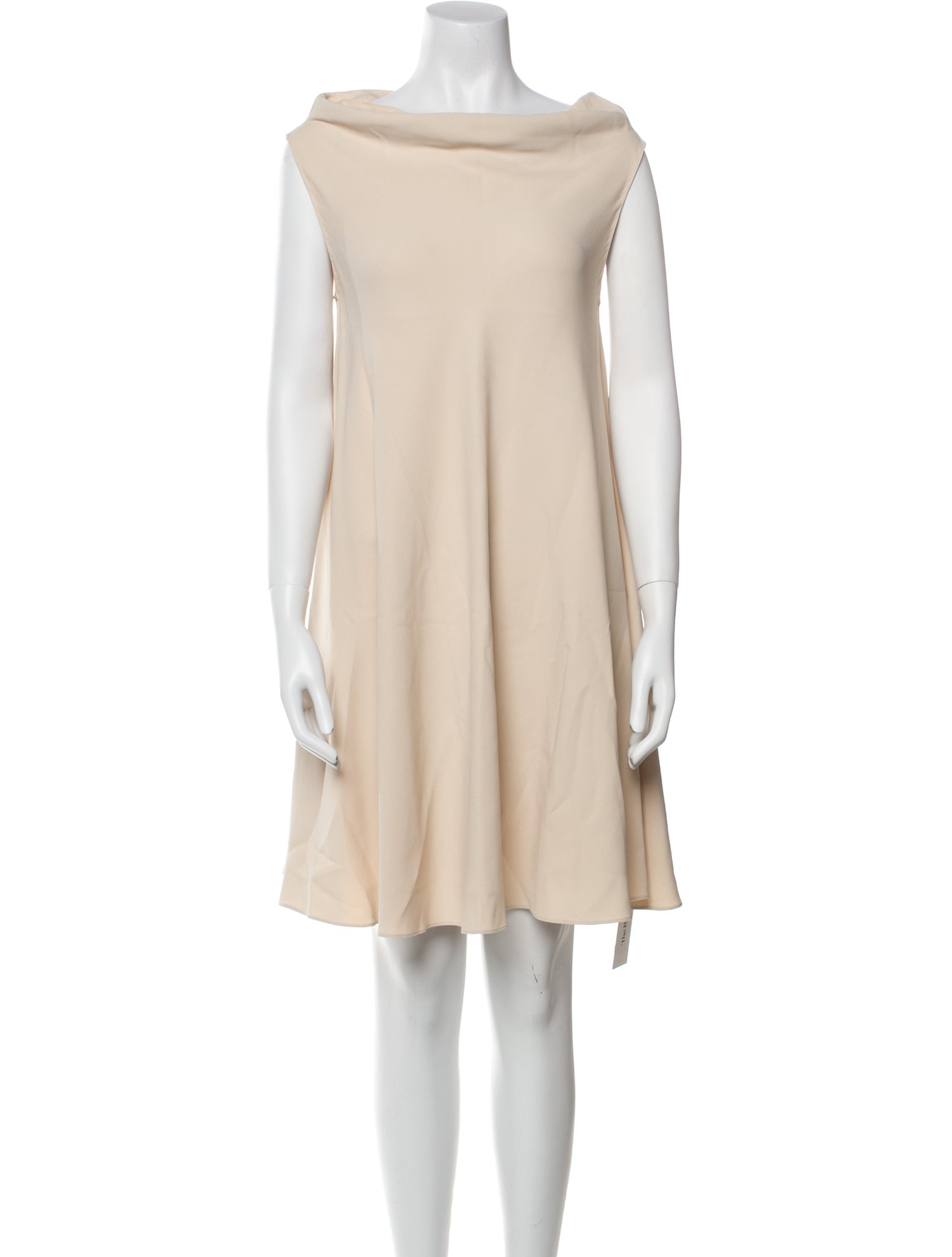 The Row Cowl Neck Mini Dress