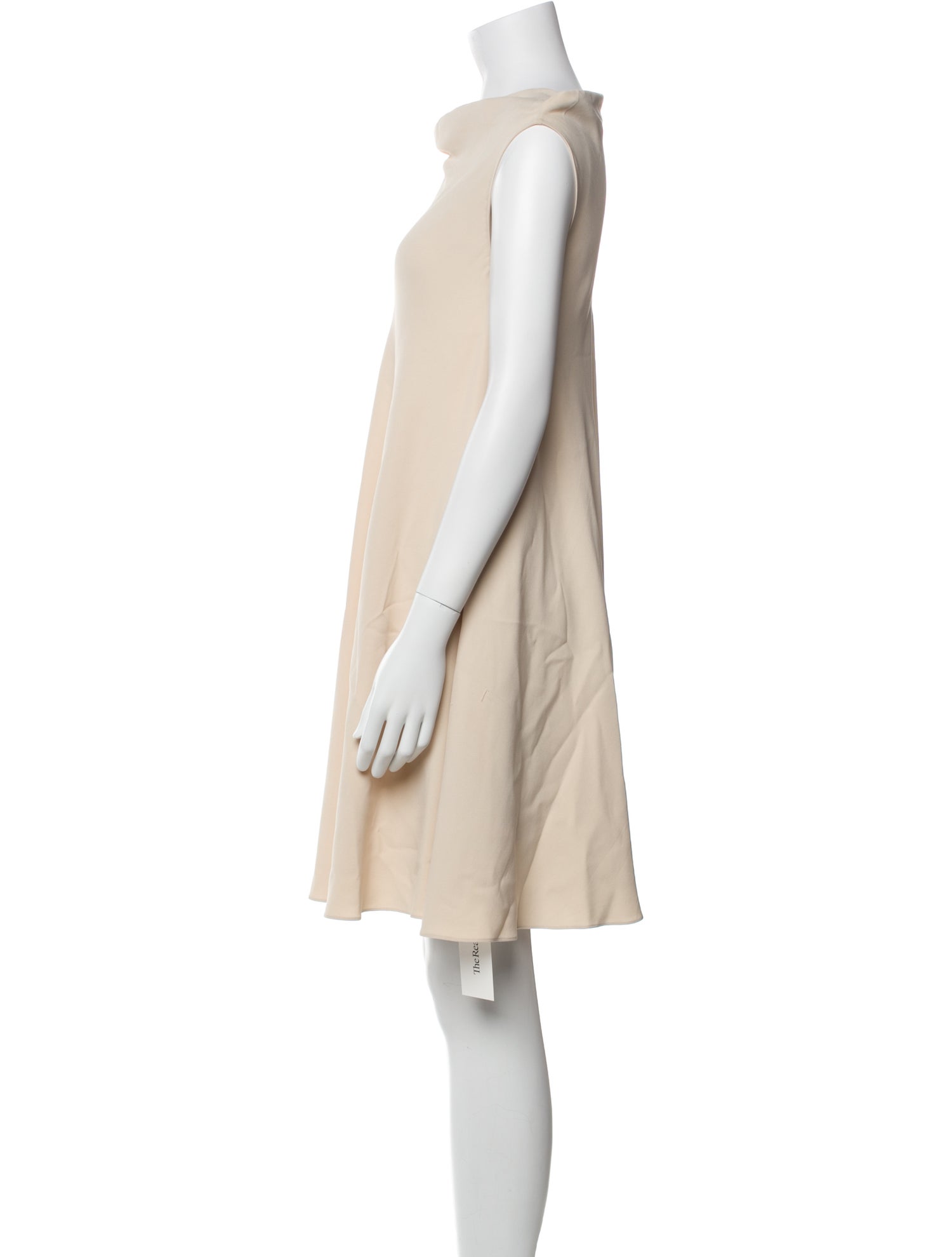 The Row Cowl Neck Mini Dress