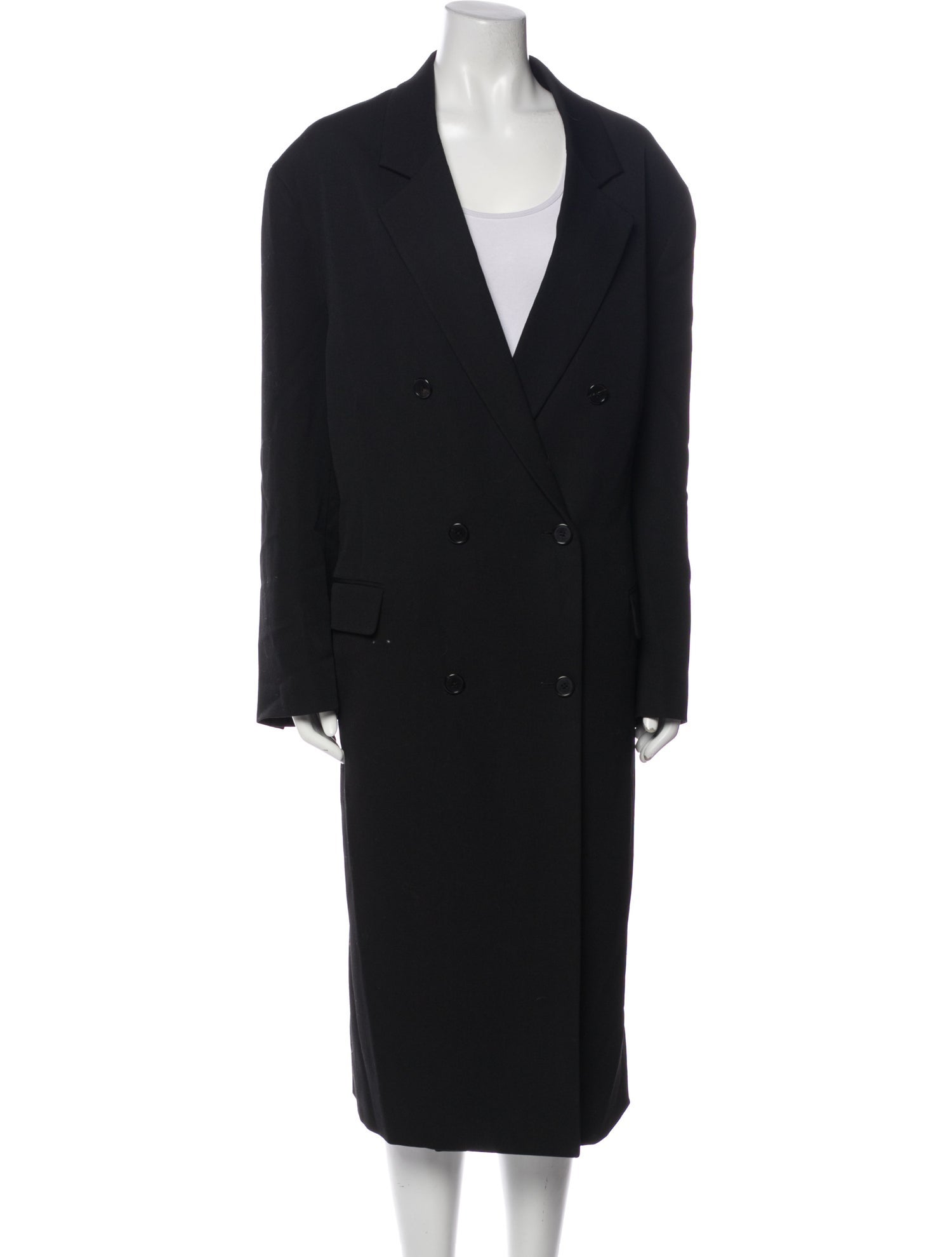 The Row Wool Peacoat