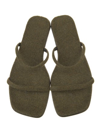 The Row Wool Slides