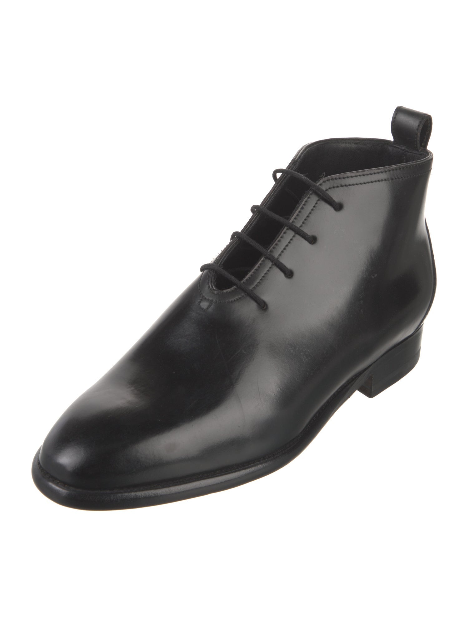 The Row Grant Leather Oxfords