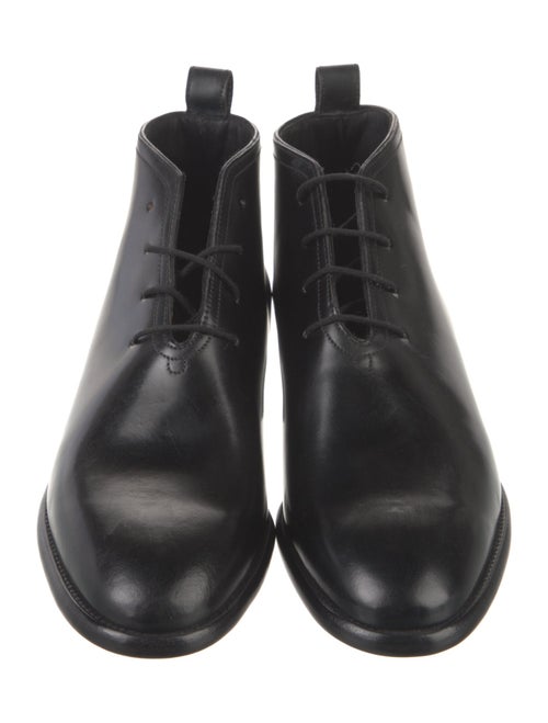 The Row Grant Leather Oxfords