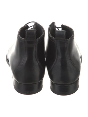 The Row Grant Leather Oxfords