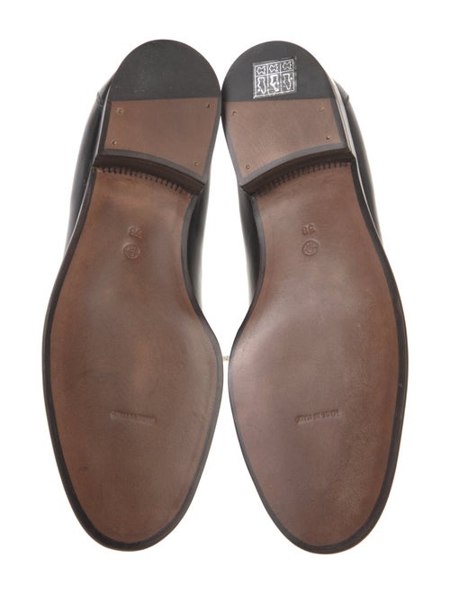 The Row Grant Leather Oxfords