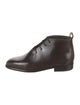 The Row Grand Leather Lace-Up Boots